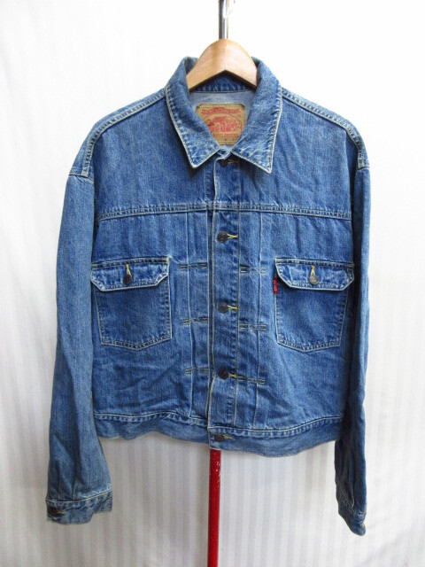 NYLON ナイロン LEVIS 507XX 2nd ヴィンテージ復刻 Gジャン メンズM デニムジャケット トラッカージャケット デニム地ブルゾン 09253拍卖