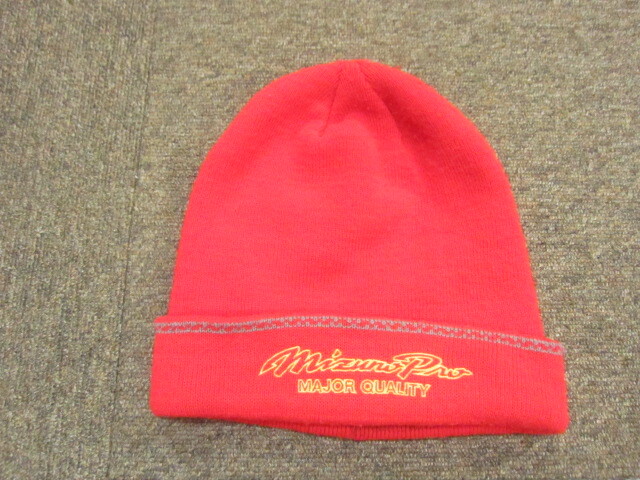 MIZUNO PRO ミズノプロ ブレスサーモ使用ニットキャップ 赤 帽子 ベースボールキャップ 保温防寒 秋冬向けトレーニングウエア 09200拍卖