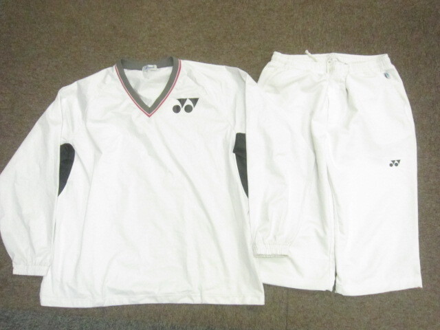 YONEX ヨネックス ウインドブレーカー上下 2枚セット メンズO XL LL ウォームアップジャージ ショートパンツ テニス バドミントン09279拍卖