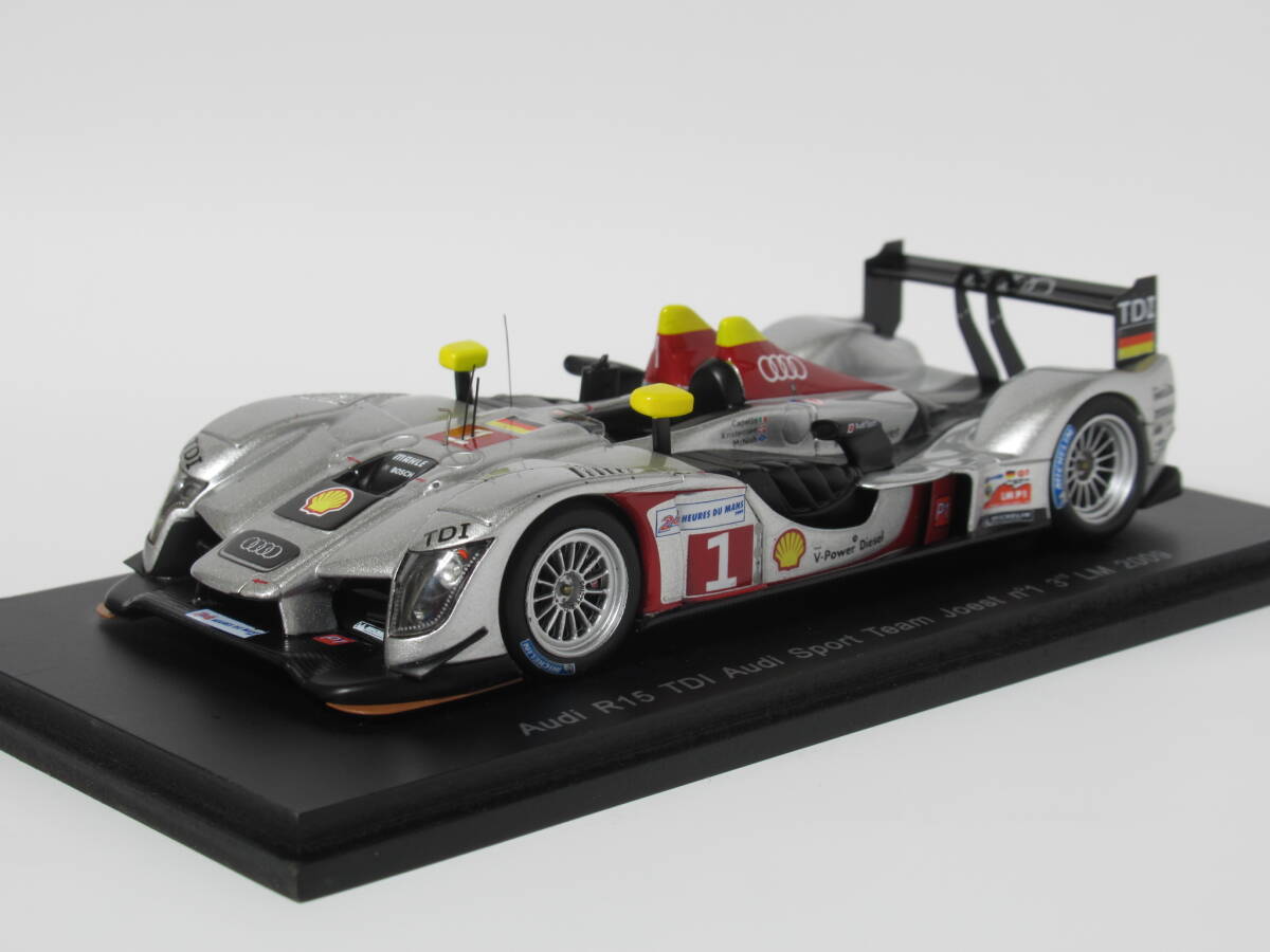 1/43 アウディ R15 TDI アウディ スポーツ チーム ヨースト #1 ルマン 2009拍卖
