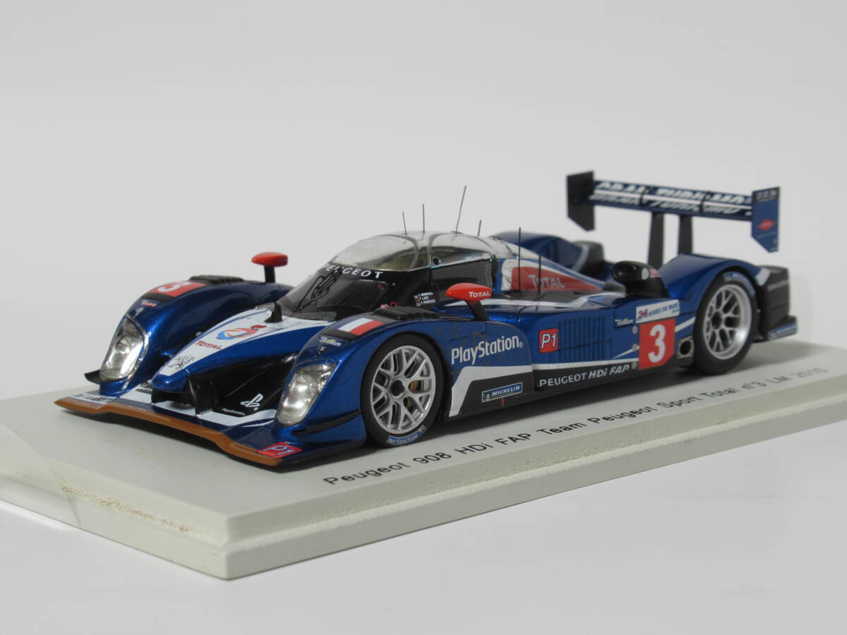 1/43 プジョー 908 HDi FAP プジョー スポーツ トタル #3 ルマン 2010拍卖