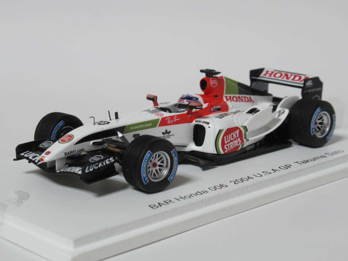 1/43 BAR ホンダ 006 佐藤琢磨 U.S.A GP 2004 レーシングオン 特注拍卖