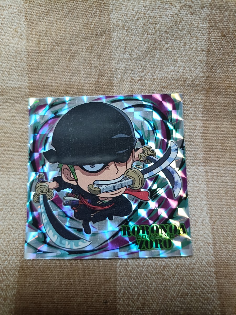 開封済 ワンピース にふぉるめーしょん大海賊シールウエハース SW2-03 log.2 GR ゾロ拍卖