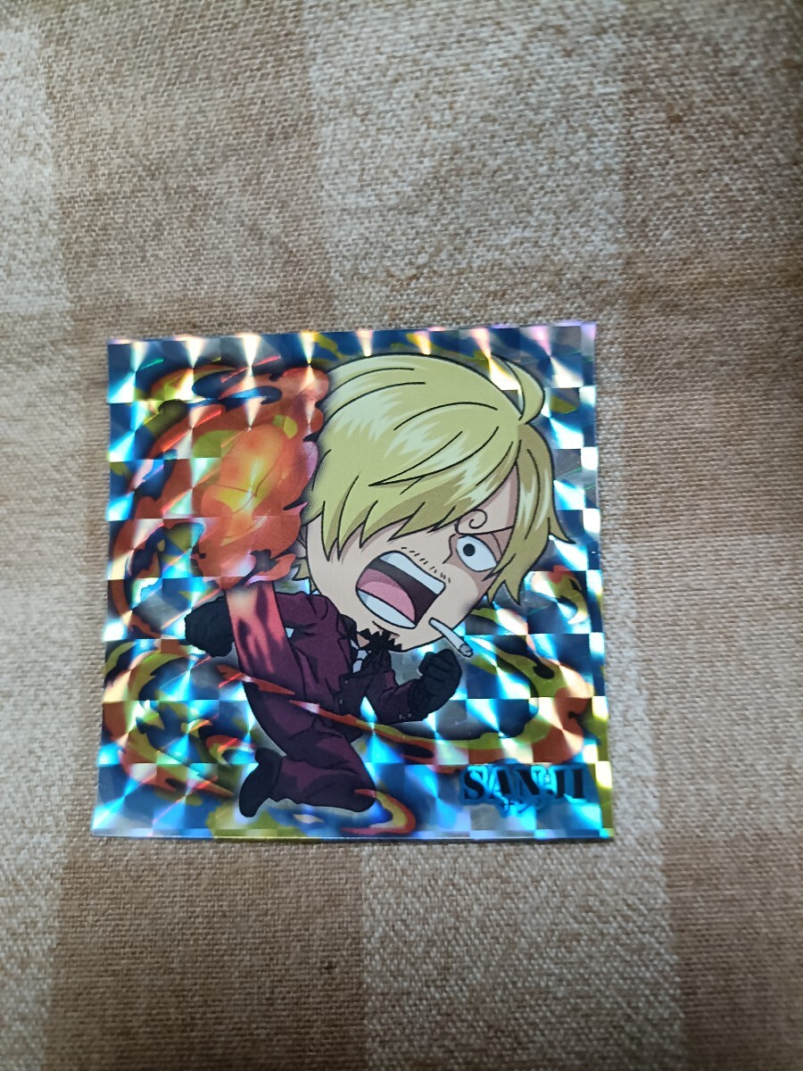 開封済 ワンピース にふぉるめーしょん大海賊シールウエハース SW2-05 log.2 GR サンジ拍卖