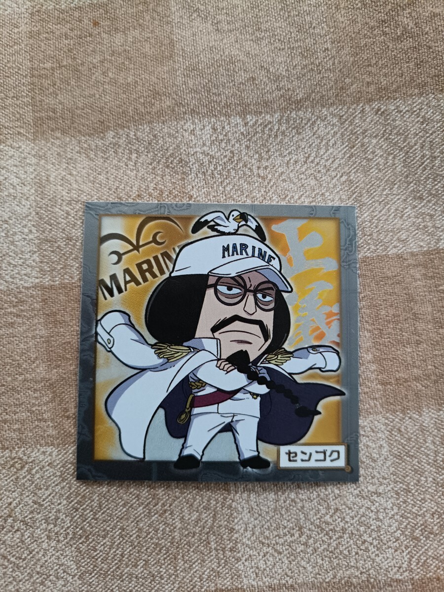 開封済 ワンピース にふぉるめーしょん大海賊シールウエハース SW2-10 log.2 N センゴク拍卖