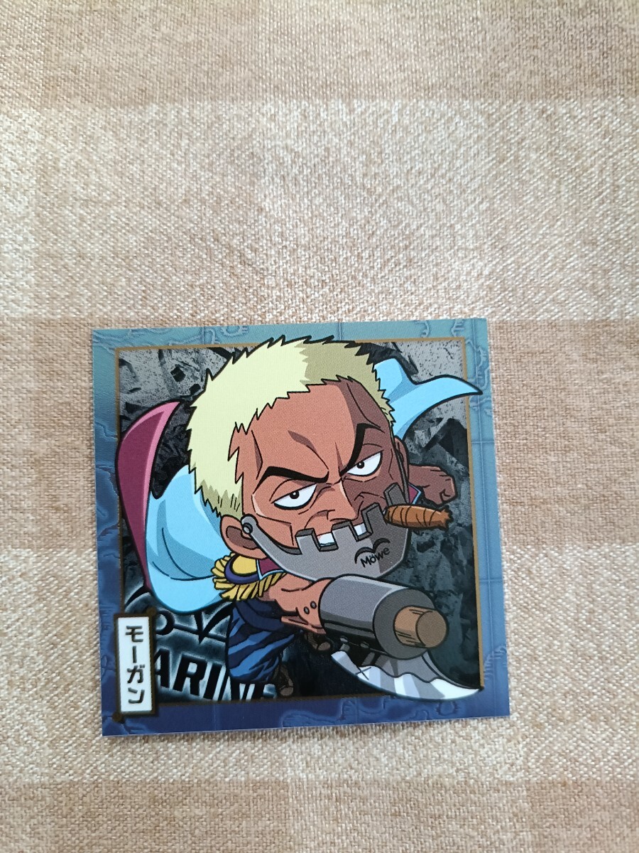 開封済 ワンピース にふぉるめーしょん大海賊シールウエハース SW1-20 log.1 N モーガン拍卖