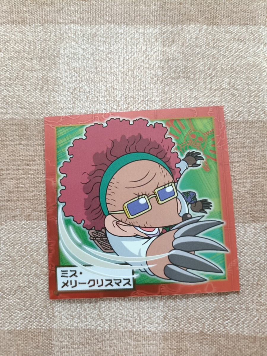 ★開封済★ ワンピース にふぉるめーしょん大海賊シールウエハース シール SW4-19 N log.4 ミスメリークリスマス拍卖