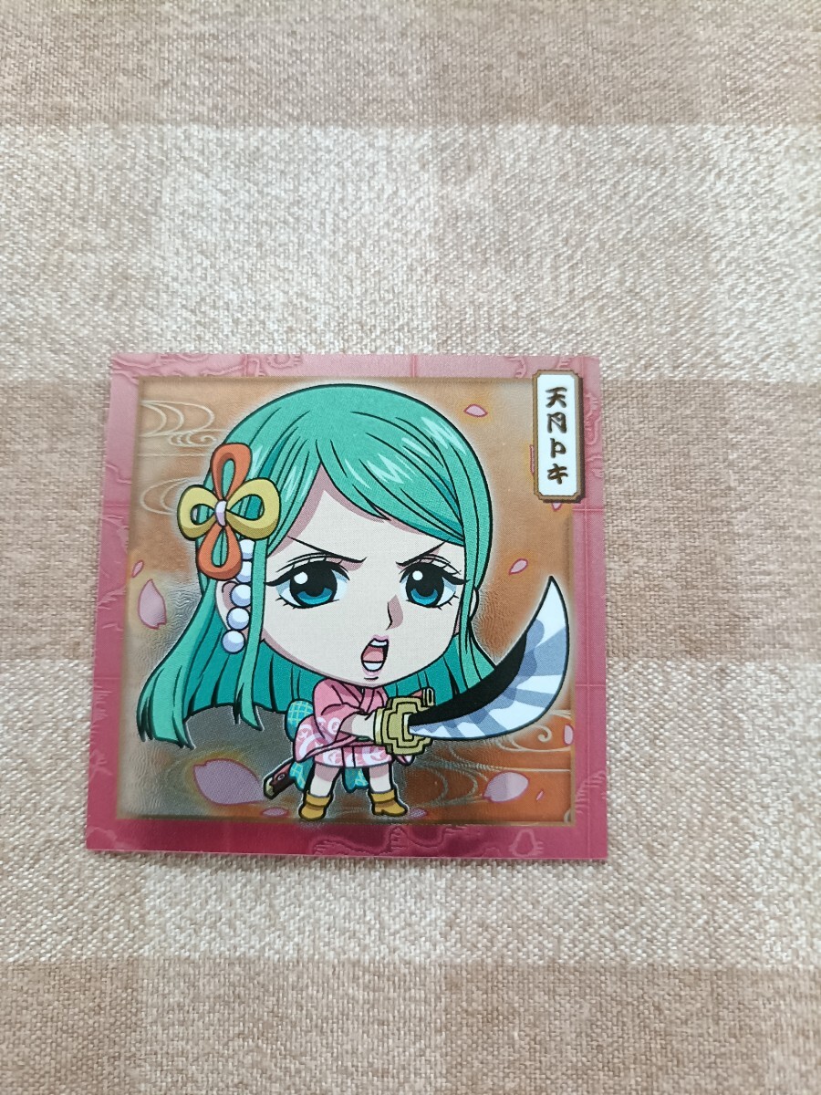 ★開封済★ ワンピース にふぉるめーしょん大海賊シールウエハース シール SW5-09 N log.5 天月トキ拍卖