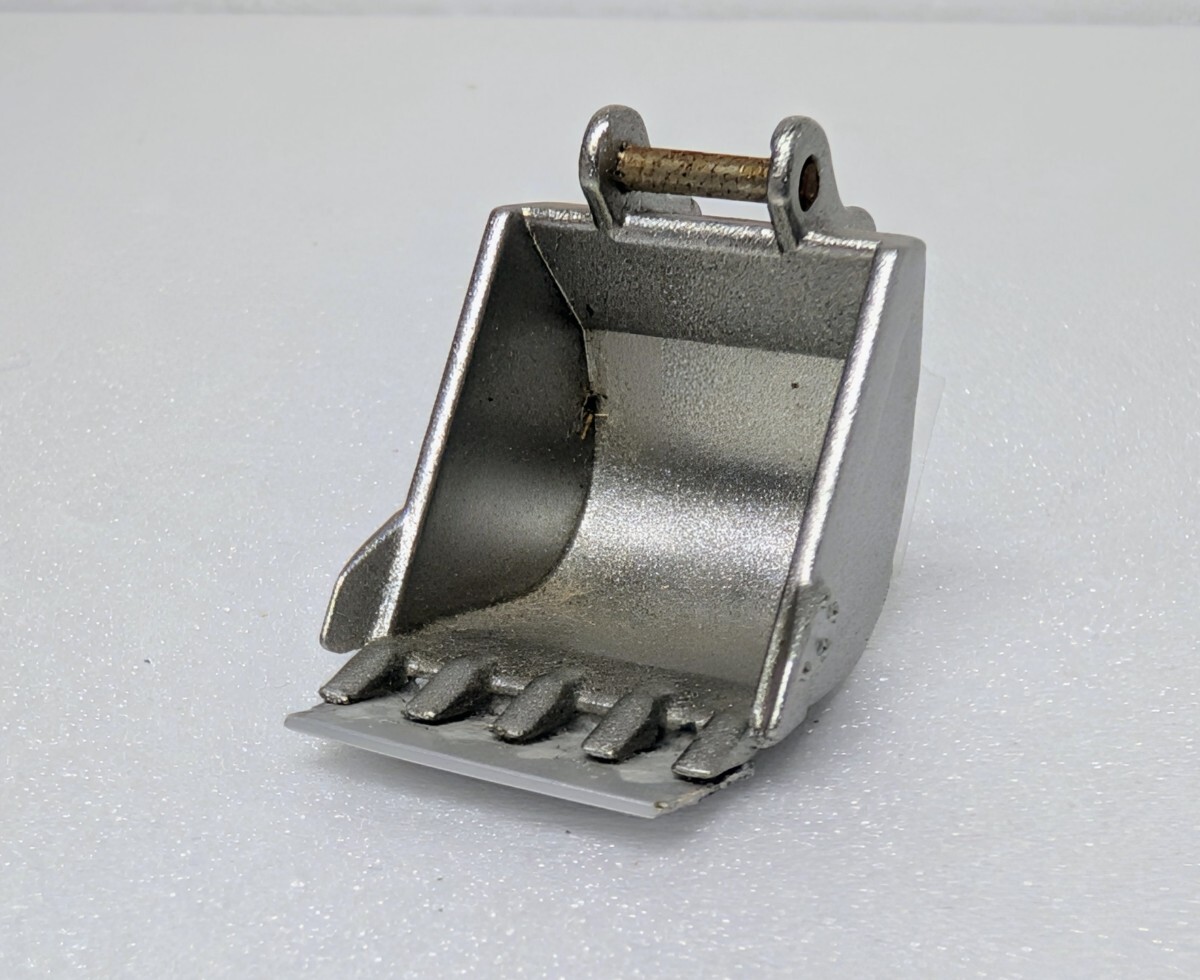 1/50 掘削用標準バケット シルバー塗装バージョン ジャンク拍卖