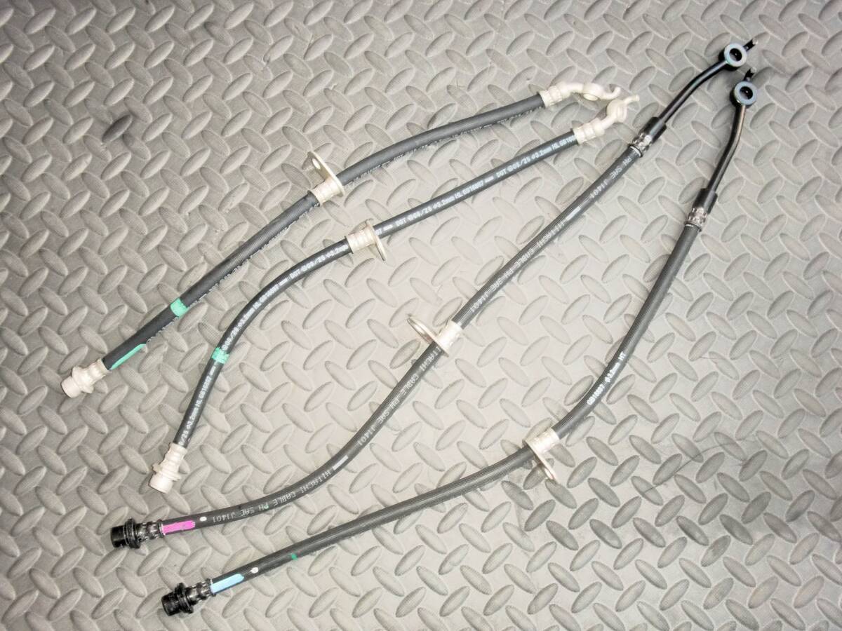 即決有 GRヤリス 納車外し 純正 ブレーキホース 4本セット GXPA16 トヨタ TOYOTA ラリー ジムカーナ WRC ダートトライアル拍卖