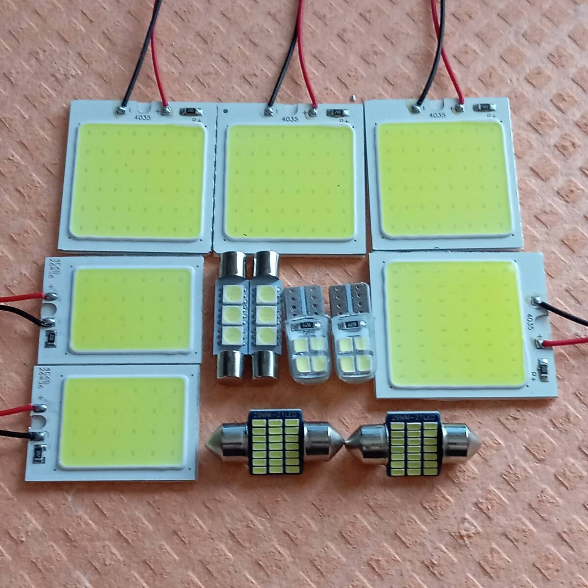 デリカ D5 CV5W 前期 CV2W 前期 超爆光! T10 LED ルームランプ COB 全面発光 12個セット ホワイト 三菱 /c48/c24/c8/f3/t28拍卖