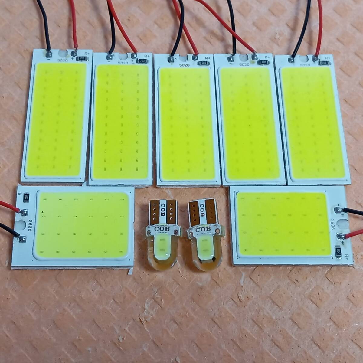 E52 エルグランド 超爆光!T10 LED ルームランプ COB全面爆光 9個セット ホワイト 日産 /c36/c24/c2拍卖