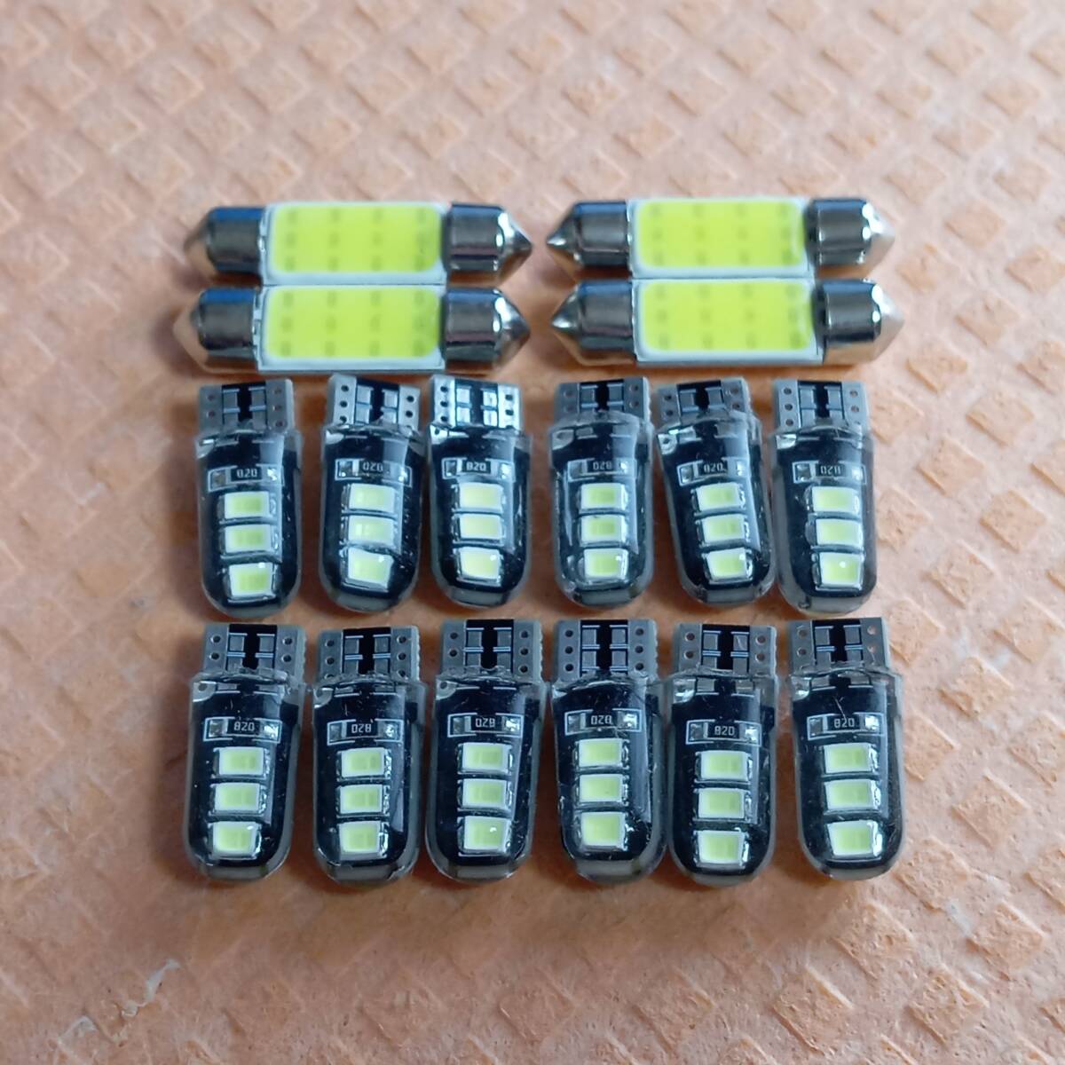 アウディ 8T A5 スポーツバック 超爆光!T10 LED ルームランプ 16点セット キャンセラー内蔵 ホワイト /6/t36拍卖