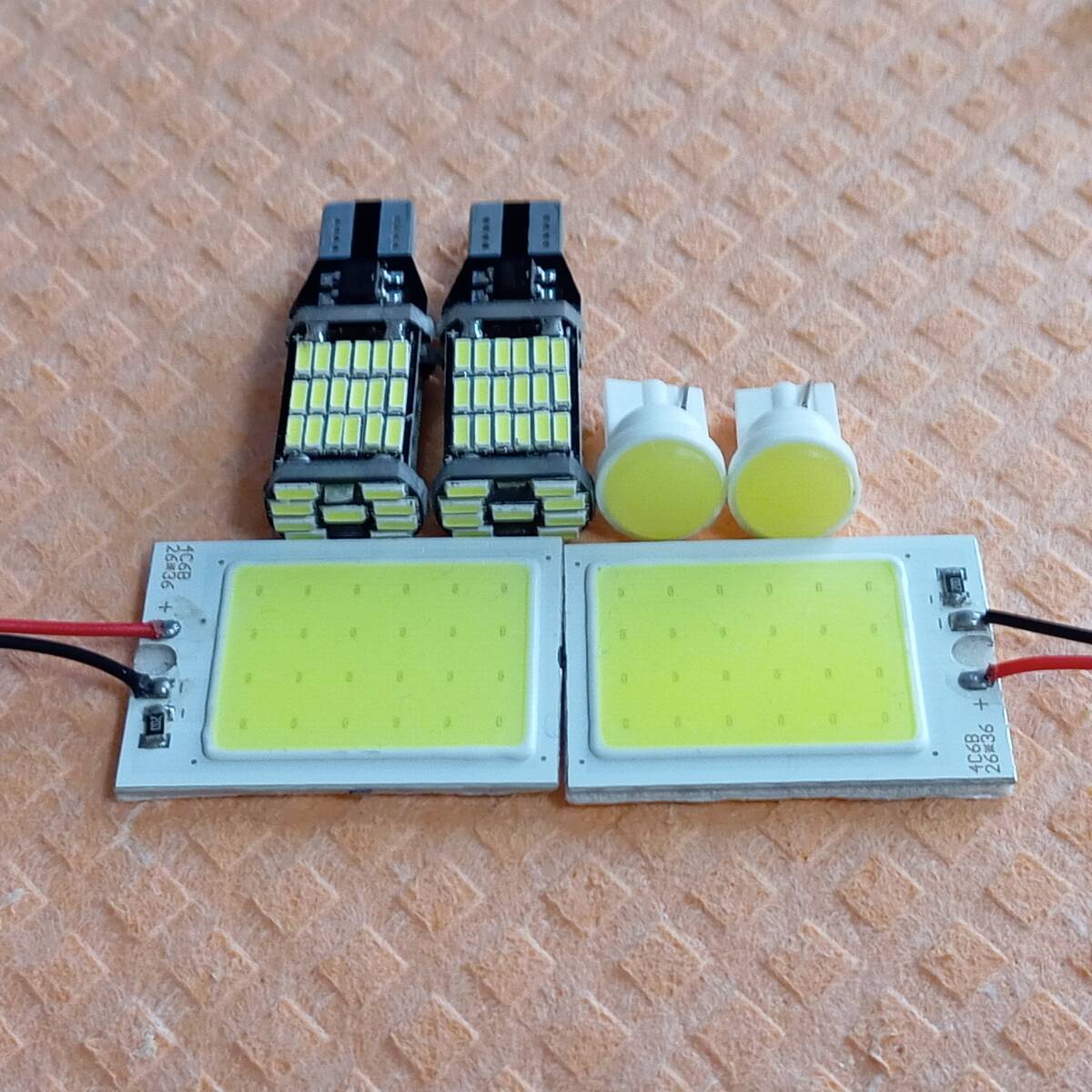 JG1/2 N-ONE 超爆光! T10 LED ルームランプ ナンバー灯 バックランプ 6個セット ホンダ /c24/c1/45拍卖