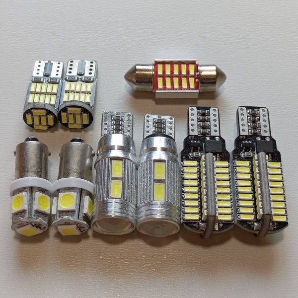 Y12 ADバン ADエキスパート 超爆光! LED ルームランプ バックランプ ポジション球 ナンバー灯 9個セット ホワイト 日産/72/10/b9/26/t31拍卖