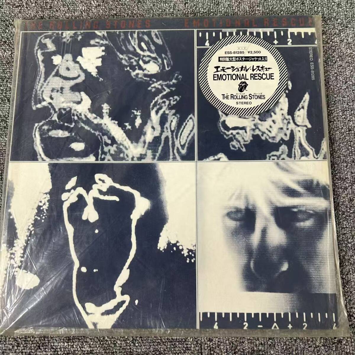 ★・ステッカー帯/The Rolling Stones - Emotional Rescue / ESS-81285 / 1980年 / DNQ090339拍卖