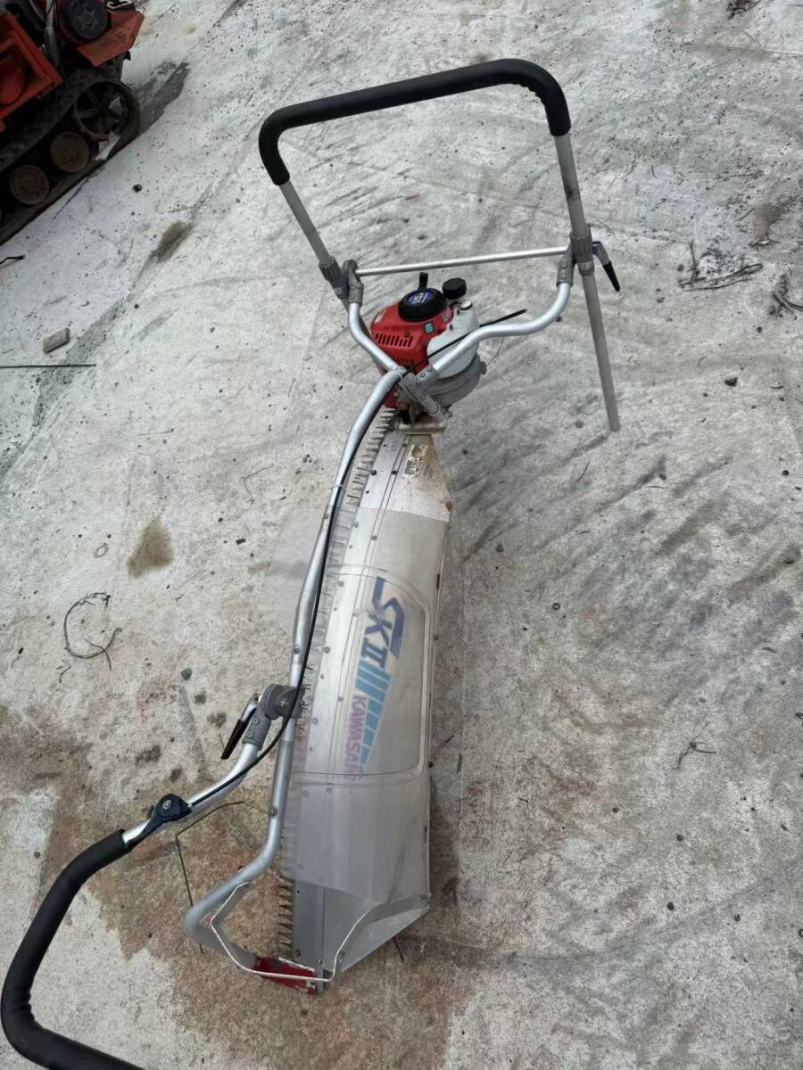 【福岡県みやま市】KAWASAKI カワサキ SK II 茶刈機 2人用 2サイクルTL201エンジン茶摘み機拍卖