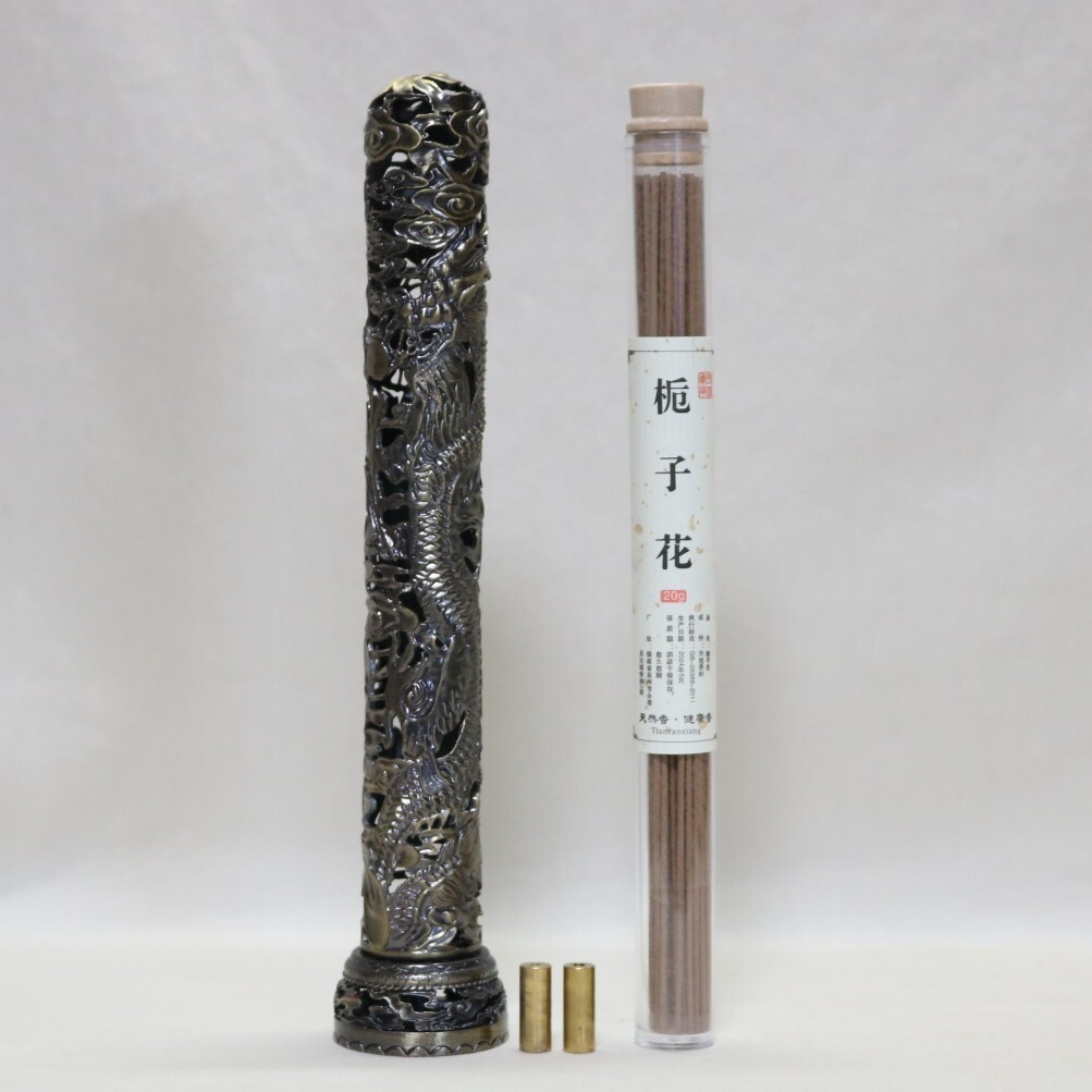 龍鳳線香立てと唐土香のセット    CP04拍卖
