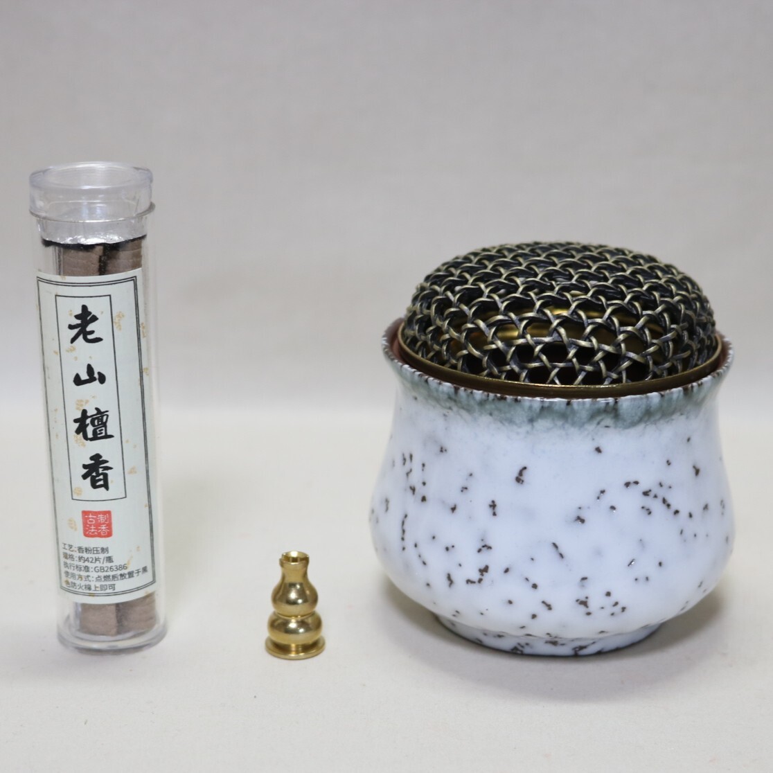 香炉 唐土香篆炉と唐土香のセット    BL03拍卖