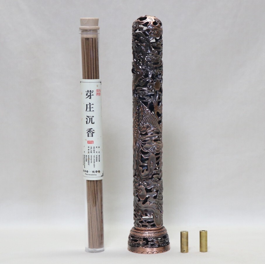 龍鳳線香立てと唐土香のセット    CP01拍卖