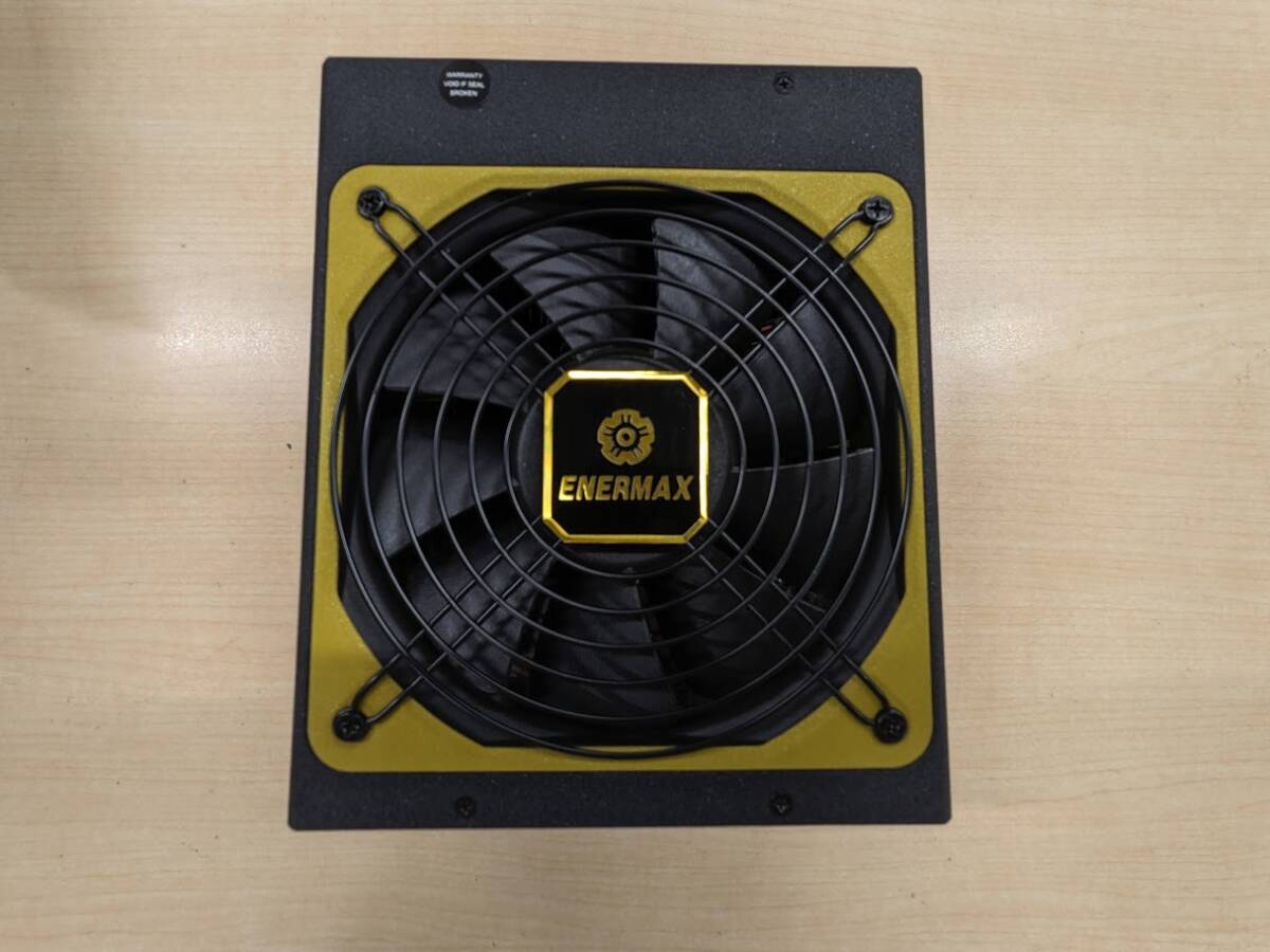 【メーカー修理戻り品】ENERMAX 1500W 80PLUS GOLD 5年保証 MAXREVO EMR1500EWT拍卖