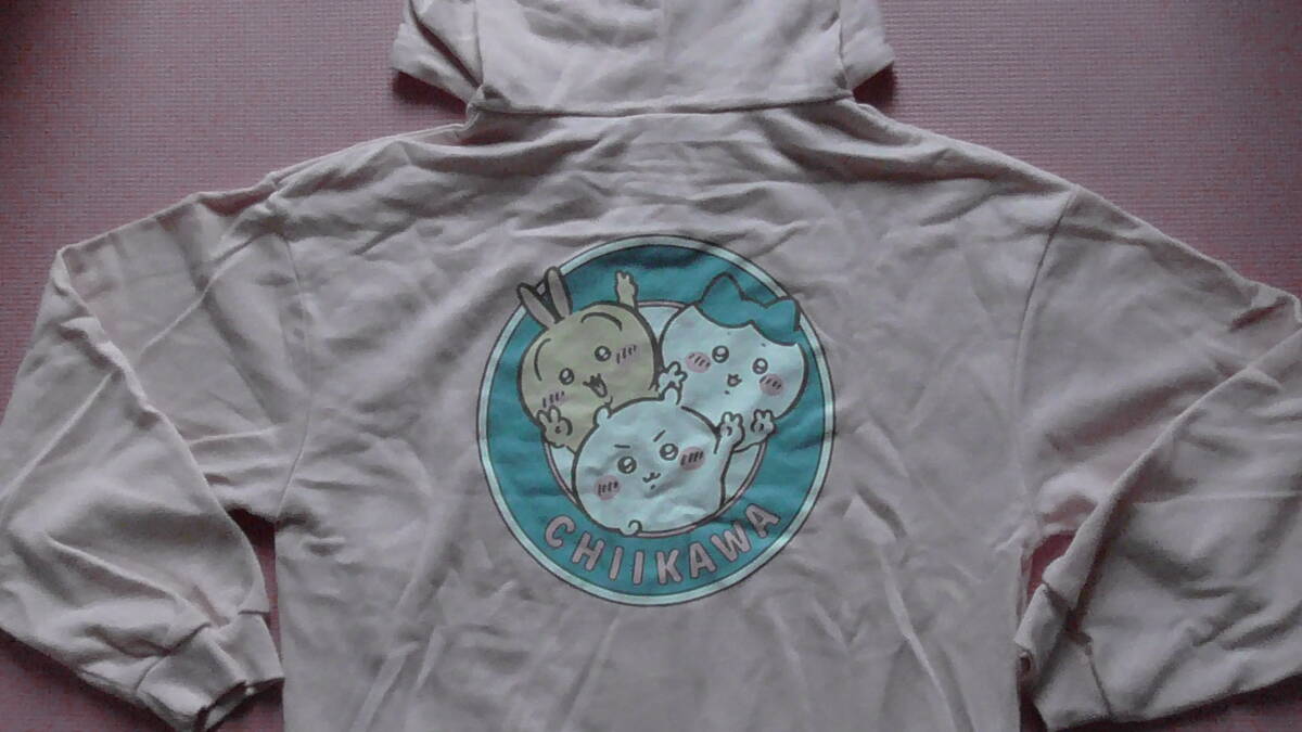 新品 150 ちいかわ ジップアップパーカー ピンク フード付き ハチワレ うさぎ 女の子 秋物 上着 ファスナー式 ジャンパー 140〜 送料無料拍卖
