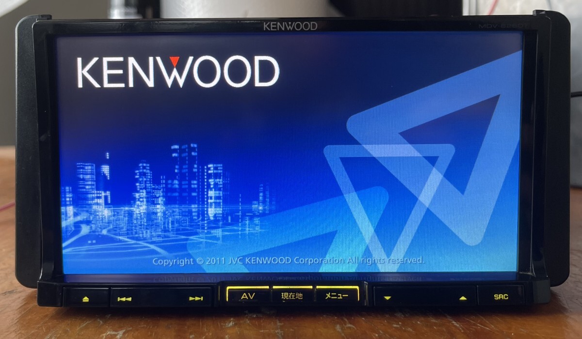 KENWOOD ケンウッド MDV-626DT   TV TUNER ナビデータ2010年拍卖