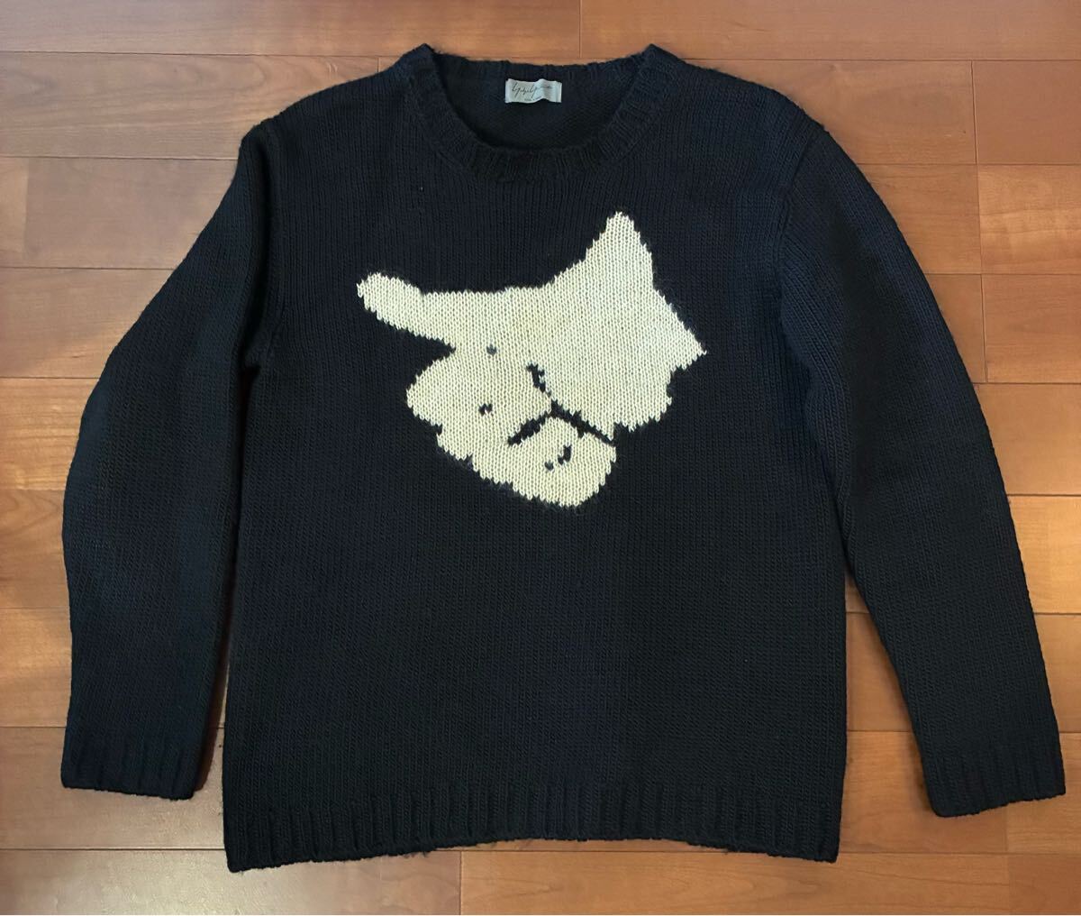 Yohji yamamo pour homme 2011aw ウールニット セーター拍卖