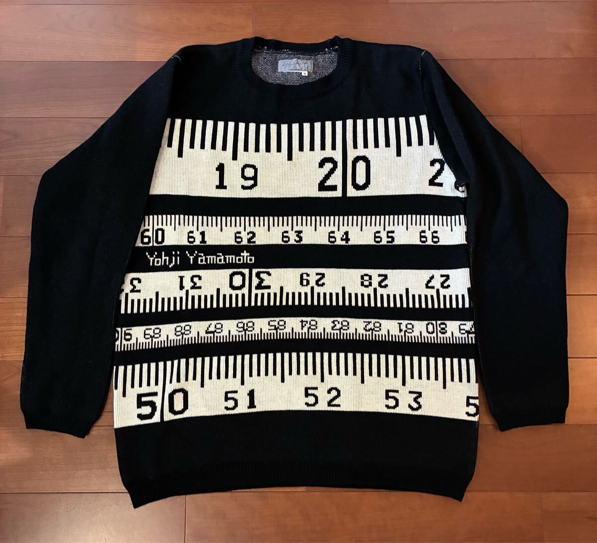 Yohji yamamo pour homme 1995aw 鹿鳴館 ニット 黒 M拍卖