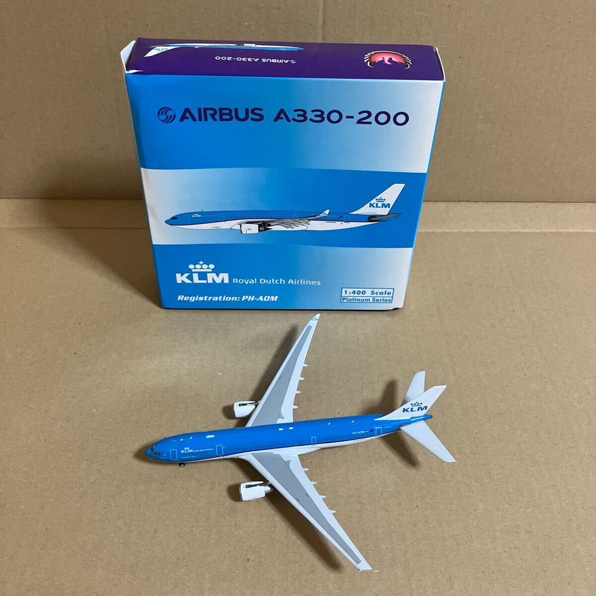■phoenix 1/400 KLM オランダ航空 A330-200 PH-AOM【中古品】■KLM Royal Dutch Airlines拍卖