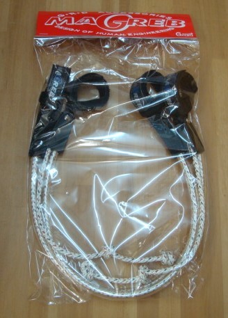 新品MAGREB(マグレブ)クリートアジャストWAVE ハーネスライン(ロゴカラーなどブルー)・・調整幅25~30インチ拍卖