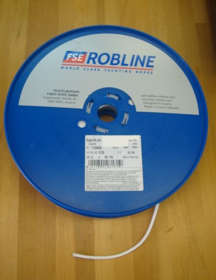 新品FSE ROBRINE SUPER DOWNHAUL LINE (スーパーダウンホールライン)太さ4mm(長さ3m)拍卖