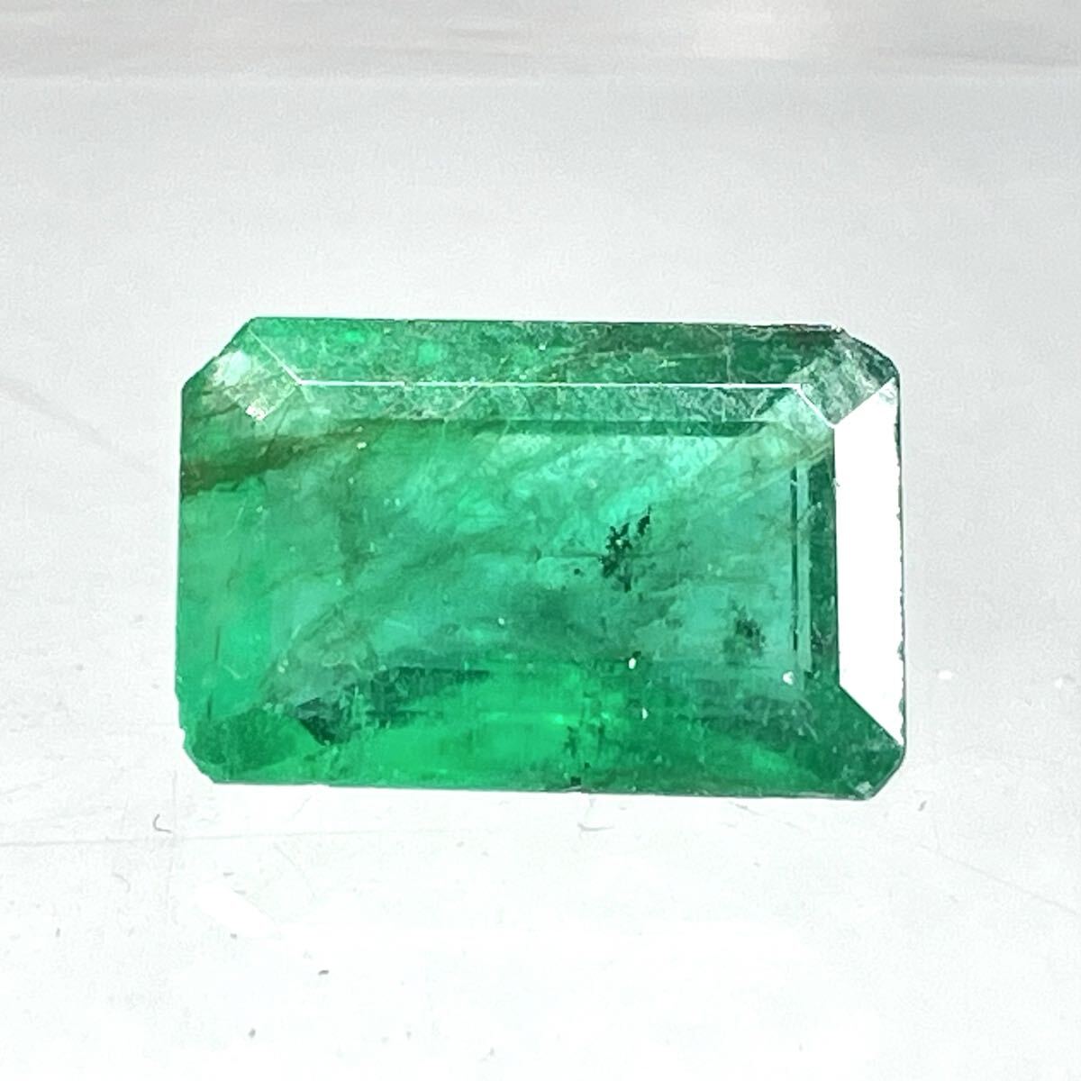 1ctUP!!ソ付き!!1円〜!!◯天然エメラルド1.171ct◯s 約7.8×5.1mm ルース 裸石 宝石 ジュエリー jewelry emerald ベリル DH0/DH0 w2タ5拍卖