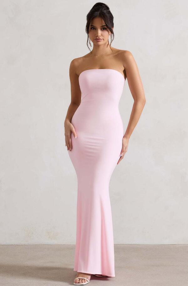 M0909 ワンピースレディース● 20代30代40代 着心地抜群 ●   上質   大活躍 dress   ロング丈  ピンク拍卖