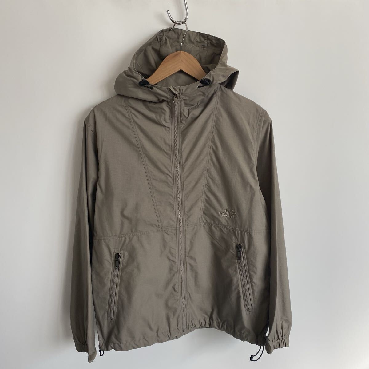【THE NORTH FACE】ザノースフェイス COMPACT JACKET WOMEN コンパクトジャケット XL ナイロン NPW72230 34拍卖