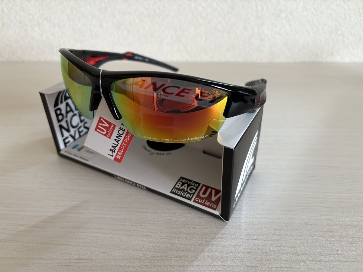 L-BALANCE EYES 軽量/偏光(LBP-445-1 ) サングラス【新品】拍卖