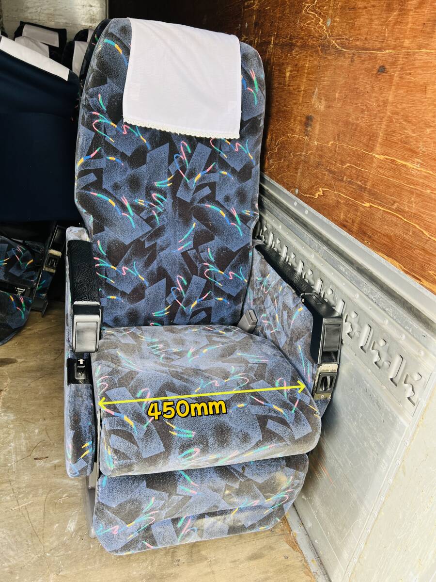 G9005N 三菱ふそう エアロクィーン 観光バス サロンバス リクライニング 一人掛けシート1座席1脚 左側拍卖