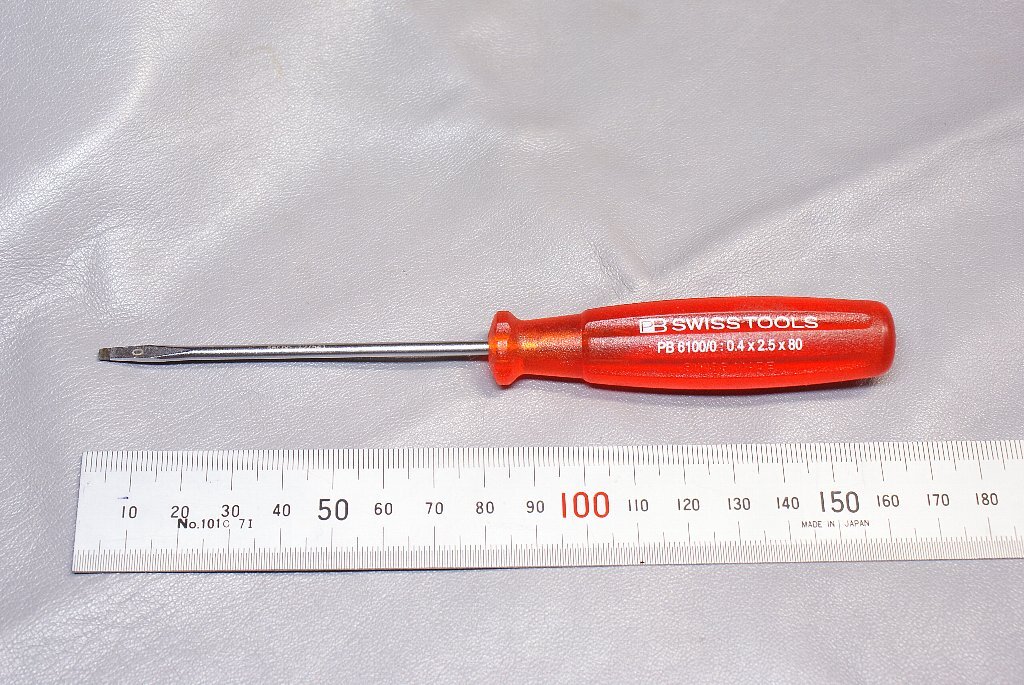 PB SWISS MADE マイナスドライバー No.0拍卖