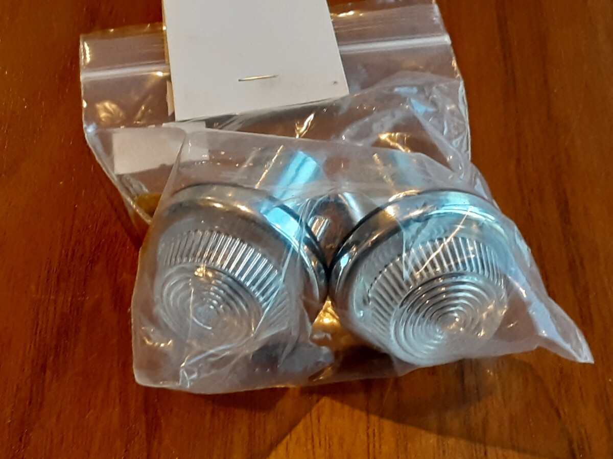 ローバーミニ サイドウィンカー 丸型 クリヤータイプ (オレンジ電球付) 新品拍卖