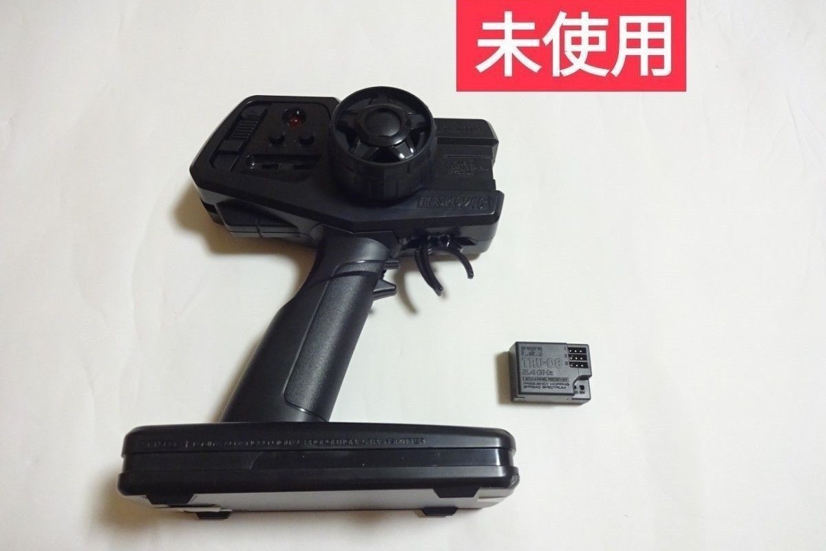 【未使用】★★タミヤ ファインスペック2.4G プロポ&レシーバーセットラジコン送信機 アンテナレス受信機拍卖