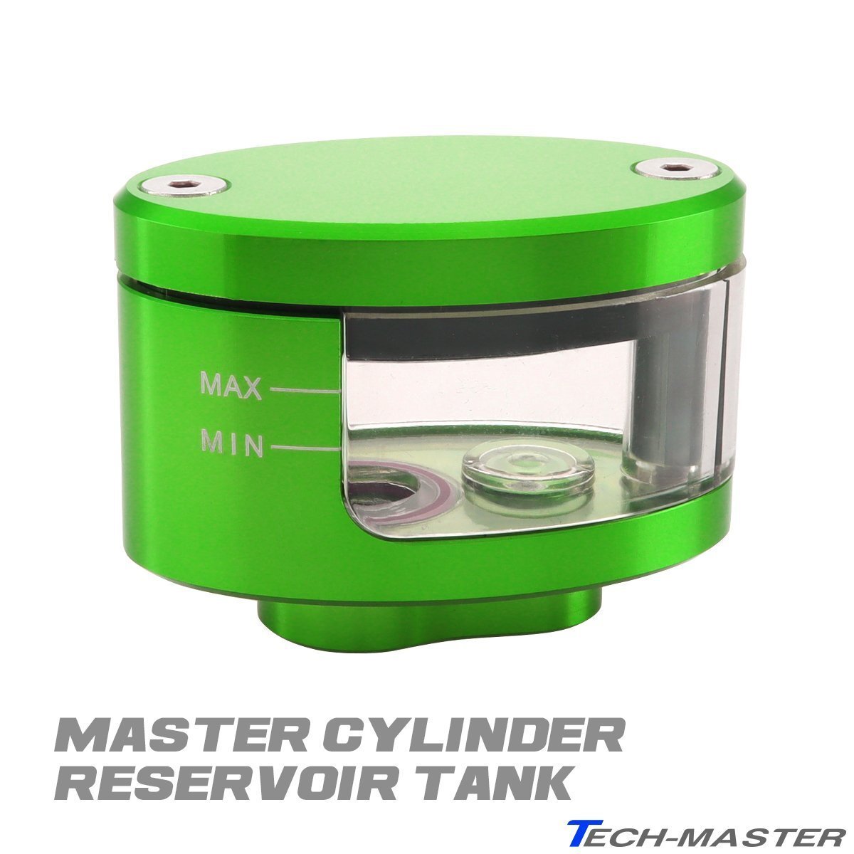 別体式 マスターシリンダー リザーバータンク フロント リア ブレーキ 汎用 オーバル型 グリーン SZ344-GR拍卖