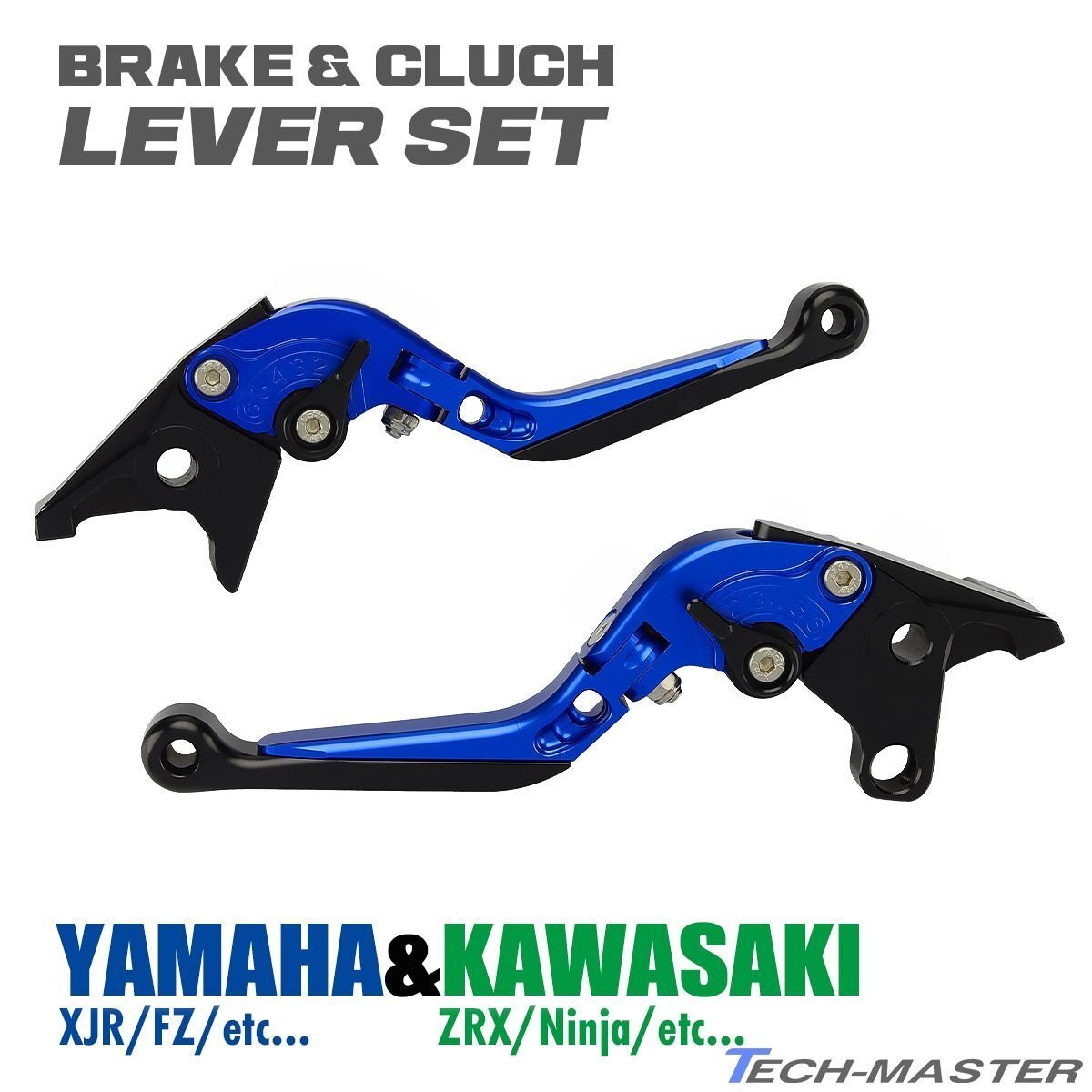 ブレーキ クラッチ レバーセット GPZ900R GPZ1100 ゼファー1100/RS ZZR1100/1200 ZX-9R ZX-11 ZRX1200R/ダエグ エリミネーター SZ229-B拍卖