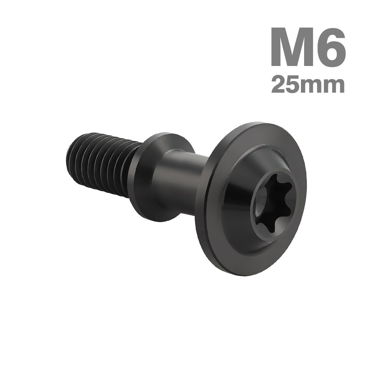64チタン NMAX XMAX CVTケースカバーボルト M6×25mm ヤマハ車用 ブラック JA1456拍卖