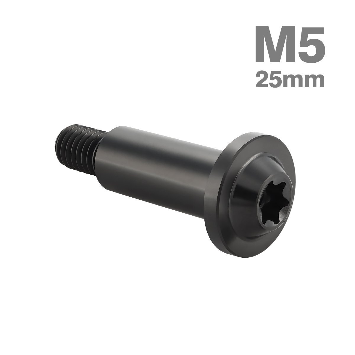 64チタン シグナス(1-3型) BW'S125(1型) CVTケースカバーボルト M5×25mm ヤマハ車用 ブラック JA1450拍卖