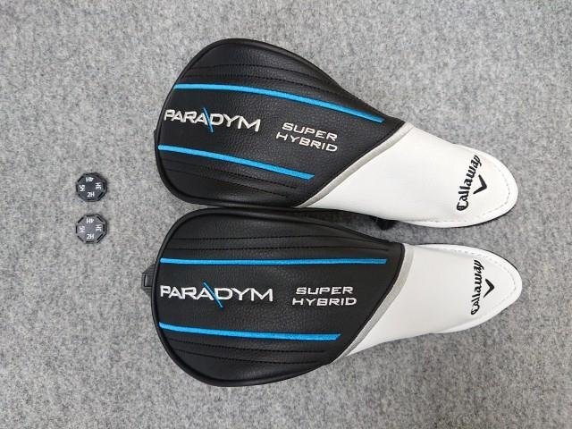 キャロウェイ PARADYM SUPER HYBRID パラダイム スーパーハイブリッド UT用×2個セット ユーティリティ用 ヘッドカバー拍卖