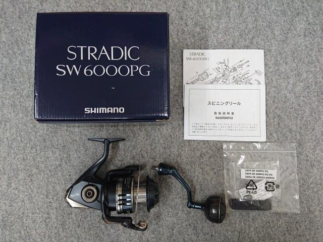 @【未使用品】 訳あり シマノ 20 ストラディックSW 6000PG スピニングリール STRADIC SW拍卖