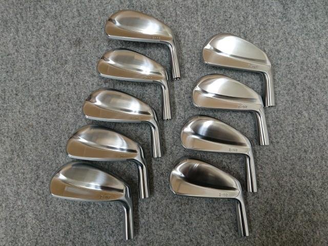 プロト工房 無刻印プロトZ-02 アイアン #3-PW AW 9個セット ヘッドのみ 日本製 新品 未使用品拍卖