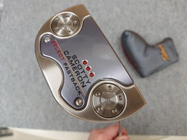 超美品! SCOTTY CAMERON スコッティキャメロン 2018 Select FASTBACK セレクト ファストバック パター 34インチ拍卖