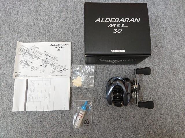 @【未使用品】 シマノ 18 アルデバランMGL 30 RIGHT (右) ベイトリール ALDEBARAN MGL拍卖
