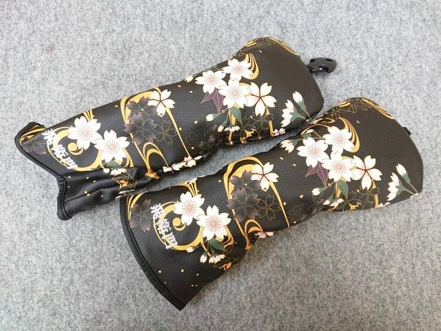 美品! 飛衛門 Tobiemon トビエモン 桜 FW用×2個セット ヘッドカバー TBE拍卖